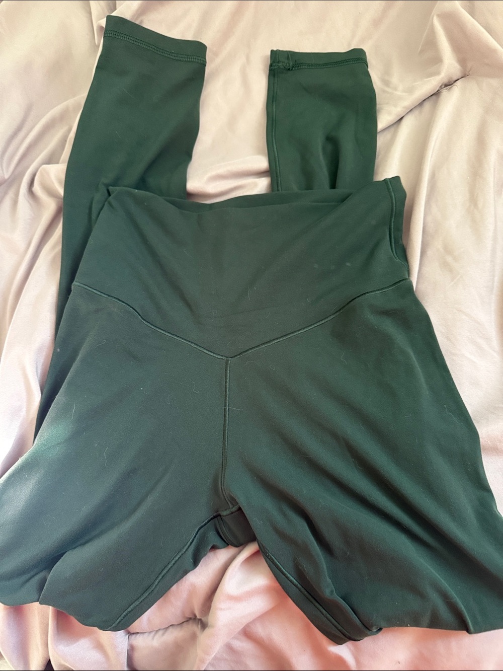 aerie Deep Green High-Waist Leggings
